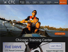 Tablet Screenshot of chicagotrainingcenter.org
